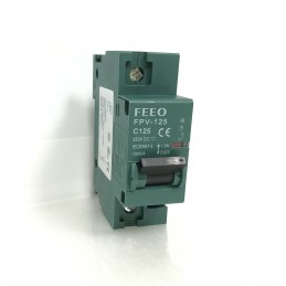 DC Magnet thermique Continuous Current FEEO FPV-125 1P (1 Polo) 125A 250VDC