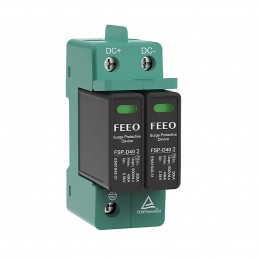 Scaricatore di Sovratensione FEEO FSP-D40 600V 2 Poli Spd 20-40KA