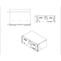 Batería Yilink LifePo4 4.8Kw 100A 48v 4U versión en rack